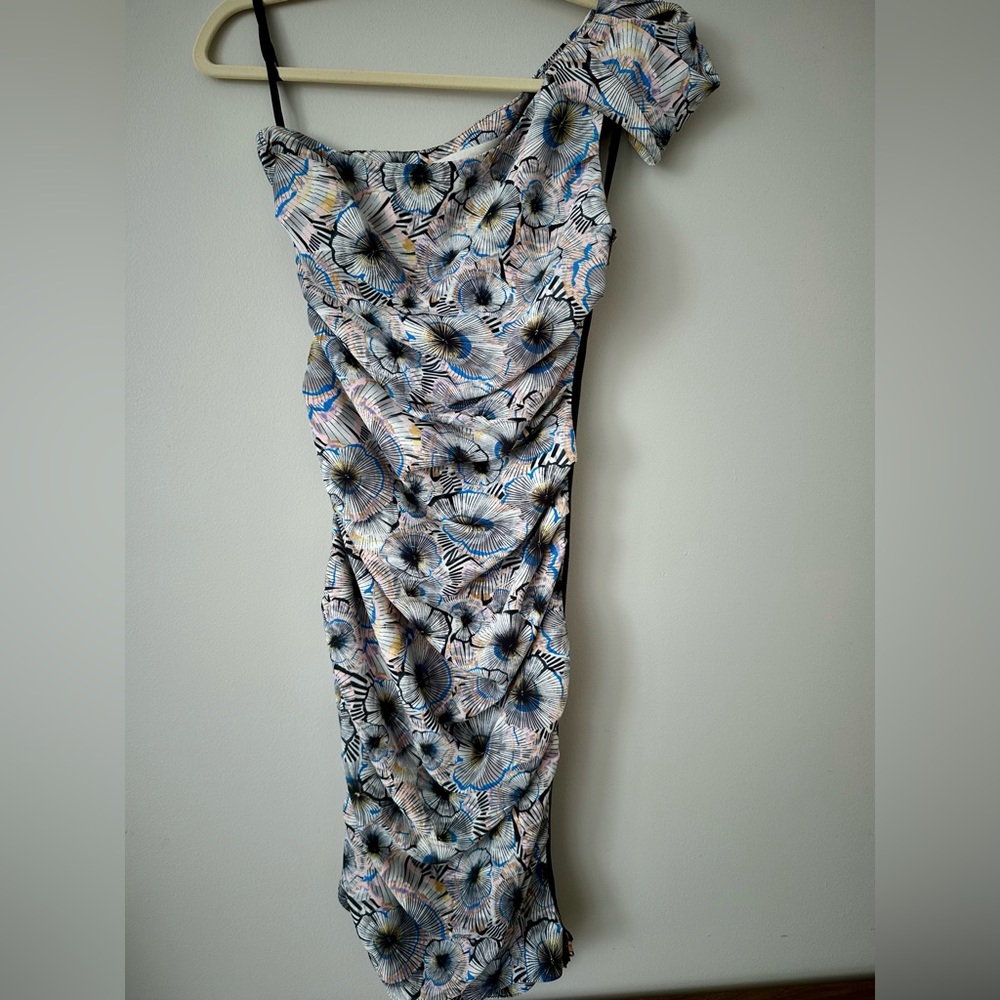 Rachel Roy Floral Off-Shoulder Dress size 0 EUC
